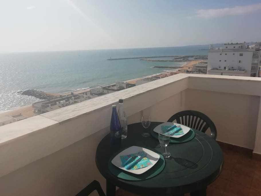 Ocean Quarteira Vista Mar E Central Daire Dış mekan fotoğraf